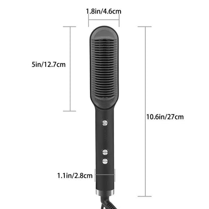 Cepillo Alisador 3 en 1 – Cabello Perfecto en Minutos