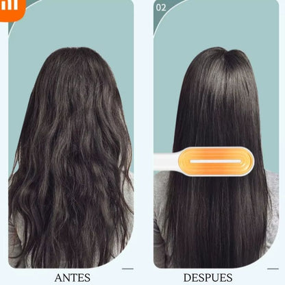 Cepillo Alisador 3 en 1 – Cabello Perfecto en Minutos